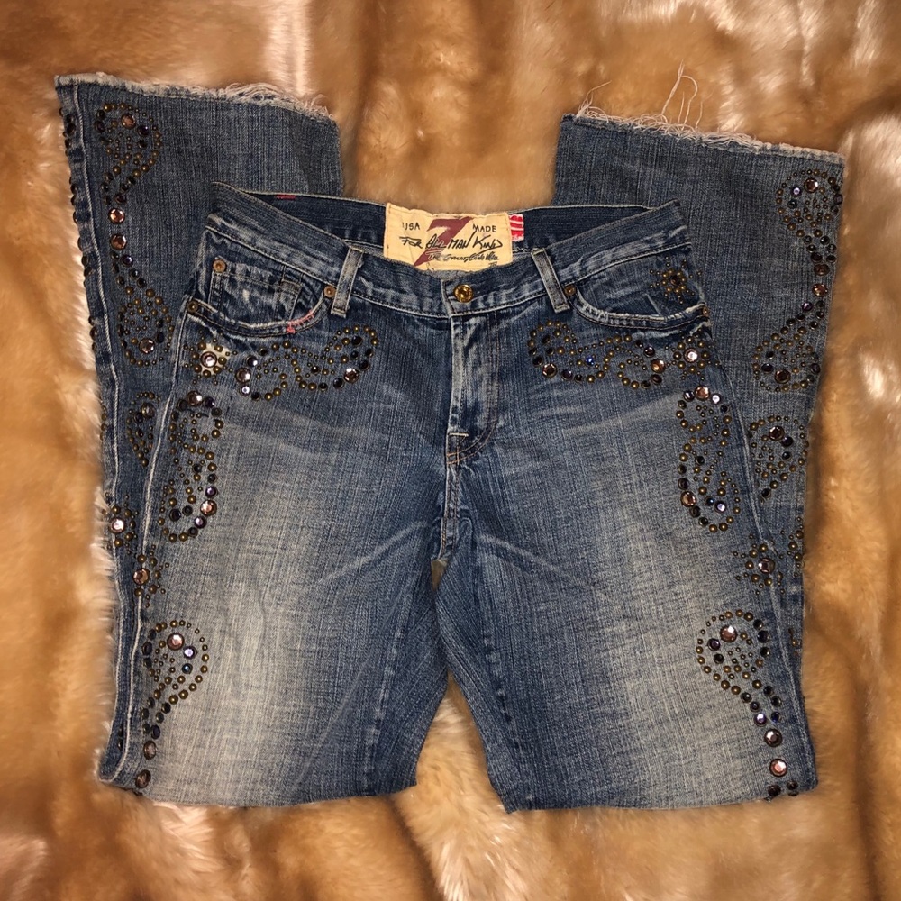 7 for all mankind vintage y2k jeans 2000s
